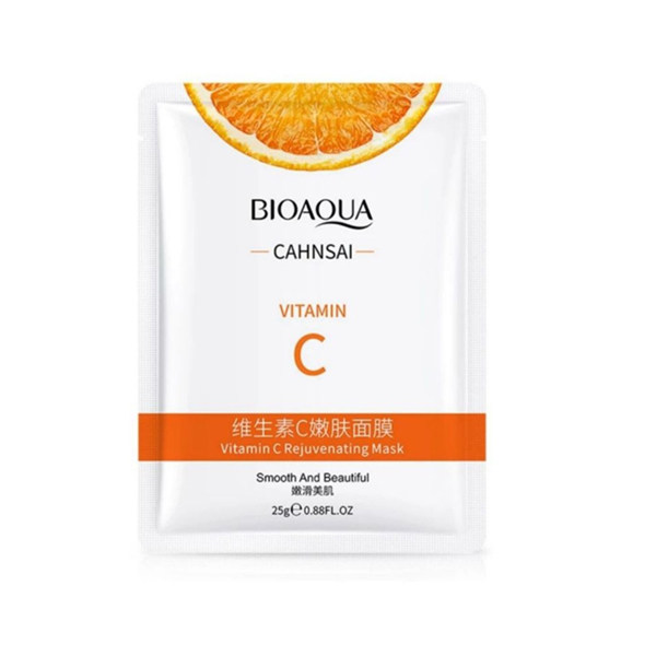 ماسک صورت جوان کننده بیوآکوا مدل ویتامین C ماسک صورت جوان کننده بیوآکوا مدل ویتامین C