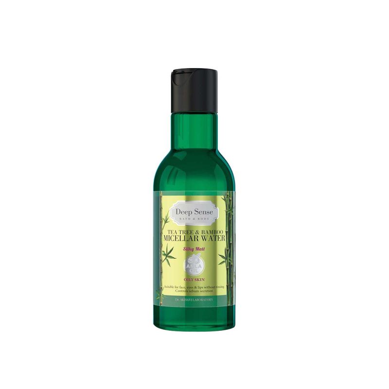 محلول پاک کننده آرایش صورت دیپ سنس مدل tea tree محلول پاک کننده آرایش صورت دیپ سنس مدل tea tree