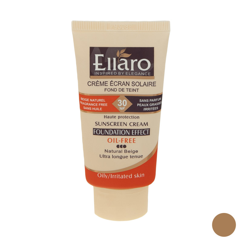 کرم ضد آفتاب الارو SPF30 سری Foundation Effect مدل Natural Beige حجم 40 میلی لیتر کرم ضد آفتاب الارو SPF30 سری Foundation Effect مدل Natural Beige حجم 40 میلی لیتر
