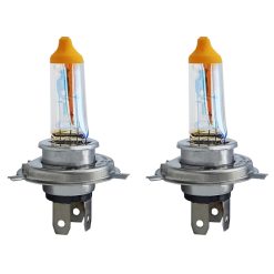 لامپ خودرو پارس تاب مدل H4 P43T Gold 12V/100W/90W بسته دو عددی