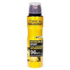 اسپری ضد تعریق مردانه لورآل سری MEN EXPERT مدل INVINCIBLE SPORT حجم 150 میلی لیتر