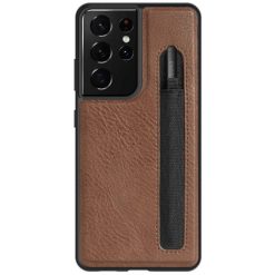 کاور نیلکین مدل aoge Leather Cover مناسب برای گوشی موبایل سامسونگ Galaxy S21 Ultra/S21 Ultra 5G