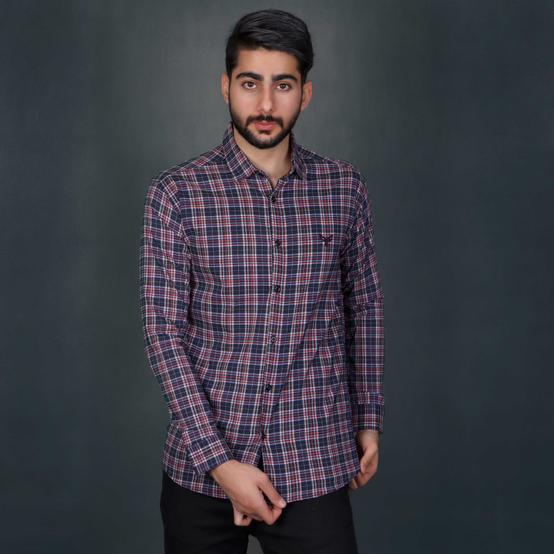 پیراهن آستین بلند مردانه پیکی پوش مدل M02569 پیراهن آستین بلند مردانه پیکی پوش مدل M02569