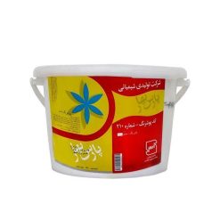 رنگ نیمه پلاستیک پارس بهار کد 210 وزن 5 کیلوگرم