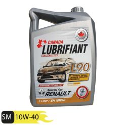 روغن موتور خودرو کانادا لوبریفنت مدل SM 10 40 حجم 5000 میلی لیتر