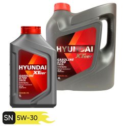 روغن موتور خودرو هیوندای اکستیر مدل SN 5W30 G700 ظرفیت 5 لیتر